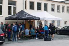 Das Verpflegungszelt
